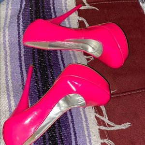 Got pink heels